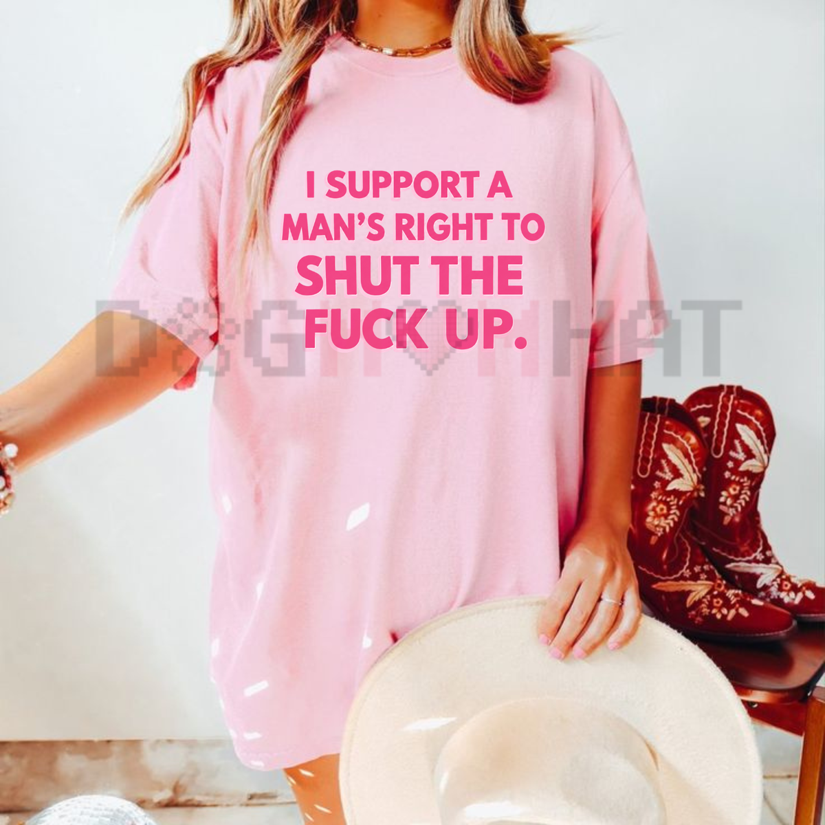 Right to Shut Up Sarcastic Humor Graphic T-Shirt