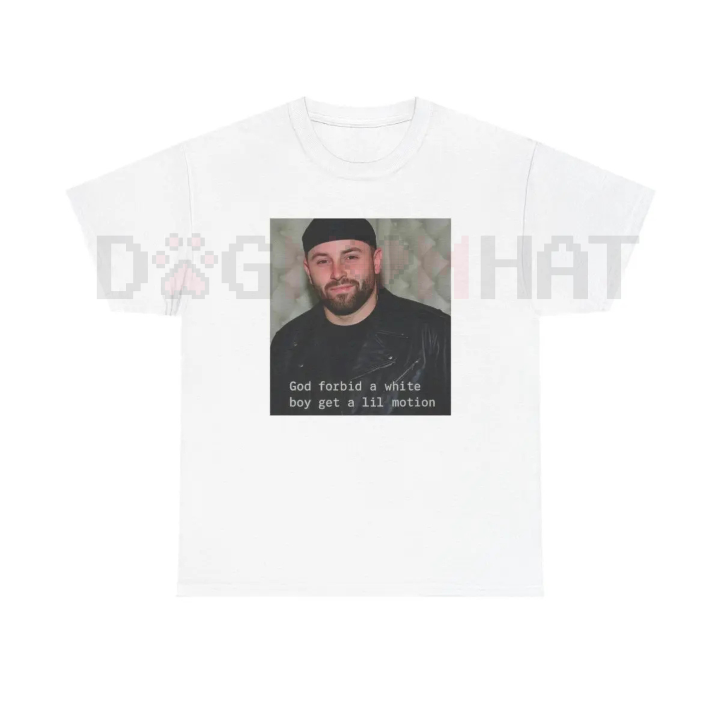 The "Baker 'White Boy' Tee" – Funny Self-Aware Slogan T-Shirt