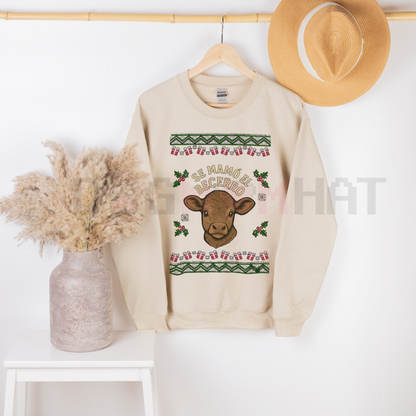 Funny 'Se Mamó El Becerro' Mexican Idiom Sweatshirt