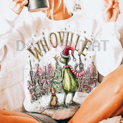 Retro Grinchmas Christmas Shirt – Vintage Holiday Movie Sweatshirt