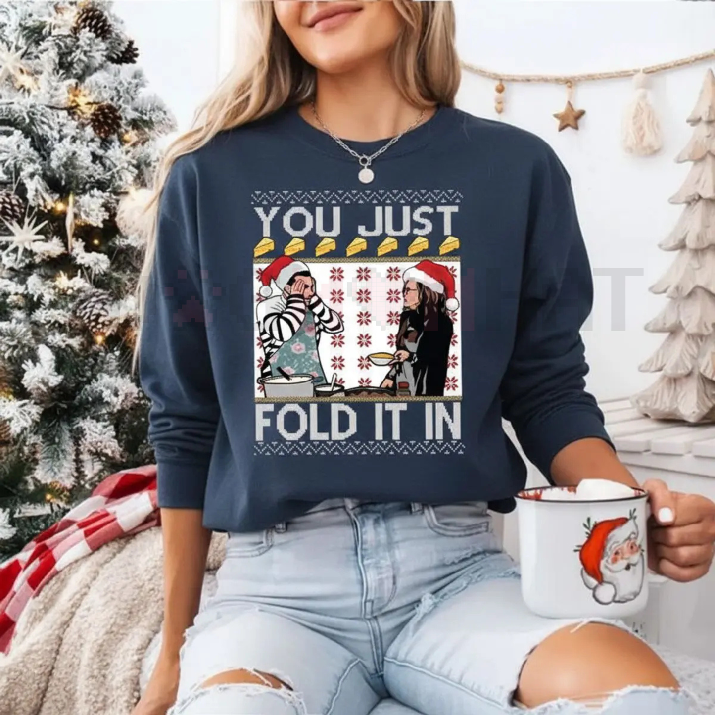 "You Just Fold It In" Vintage Sweatshirt