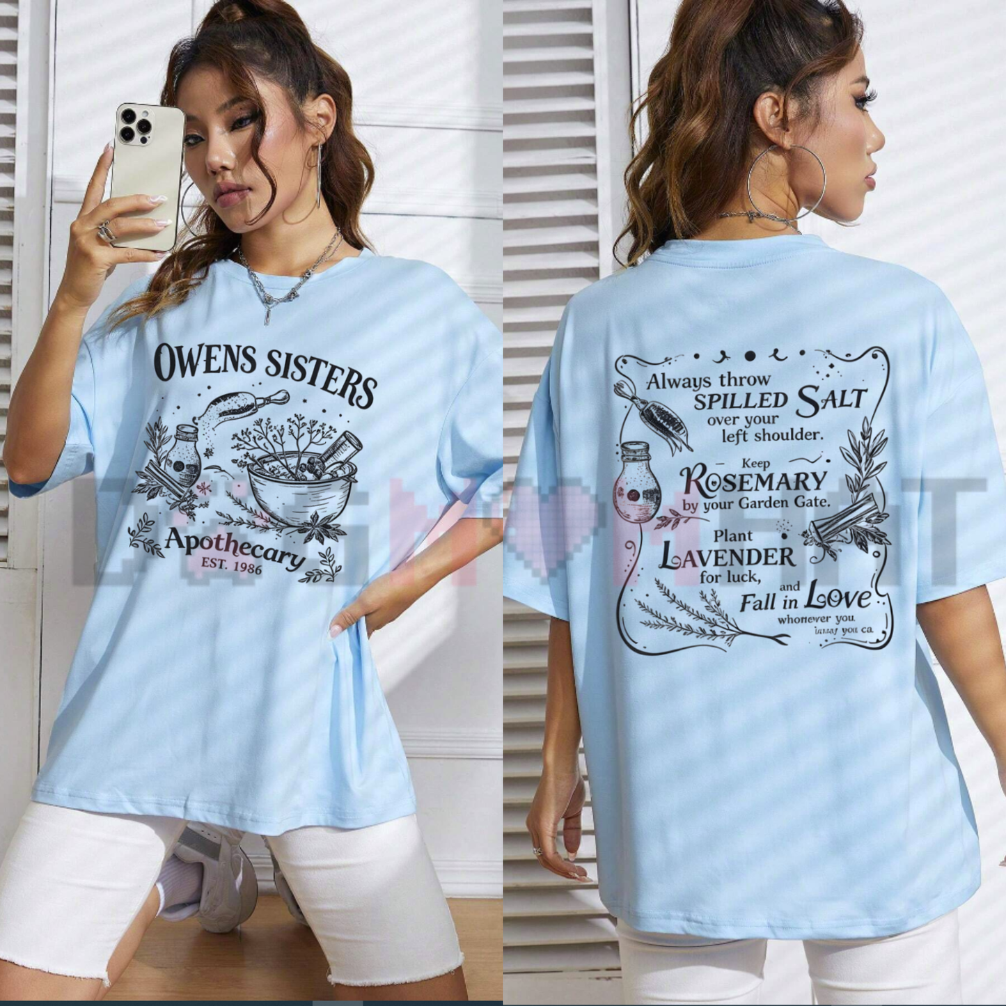 Owens Sisters Apothecary 1986 Witchy T-Shirt - Botanical Herb Graphic Tee
