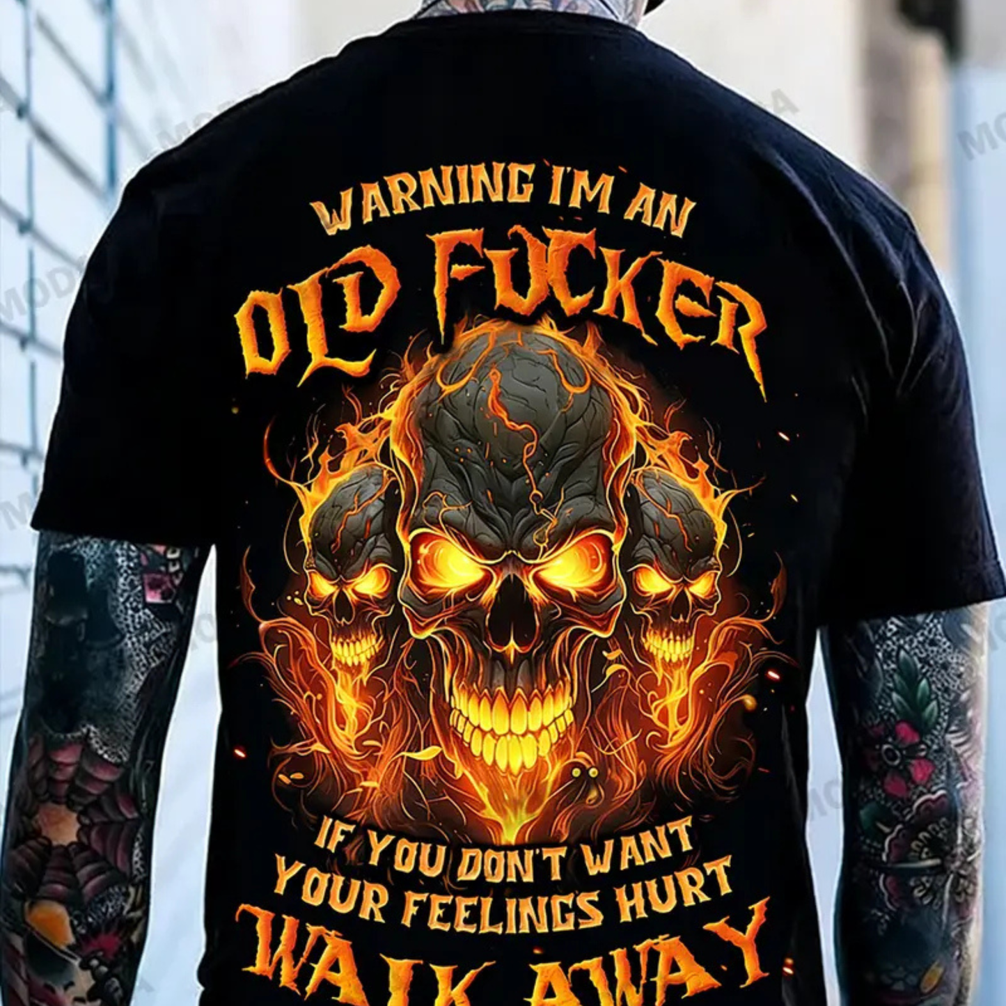 Generation X Warning Custom Year Skull T-Shirt - Chaosmoda Graphic Tee