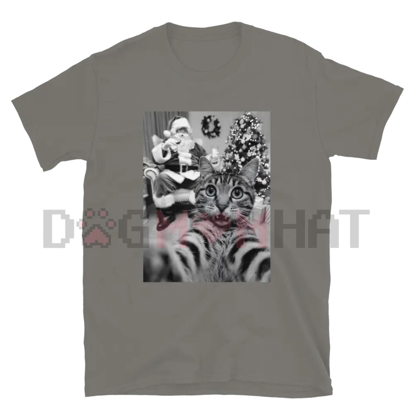 Claws and Claus Unisex T-Shirt – Funny Holiday Pun & Edgy Christmas Graphic Tee