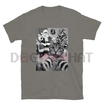 Claws and Claus Unisex T-Shirt – Funny Holiday Pun & Edgy Christmas Graphic Tee