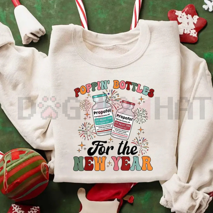 ICU Nurse New Year 2026 Sweatshirt