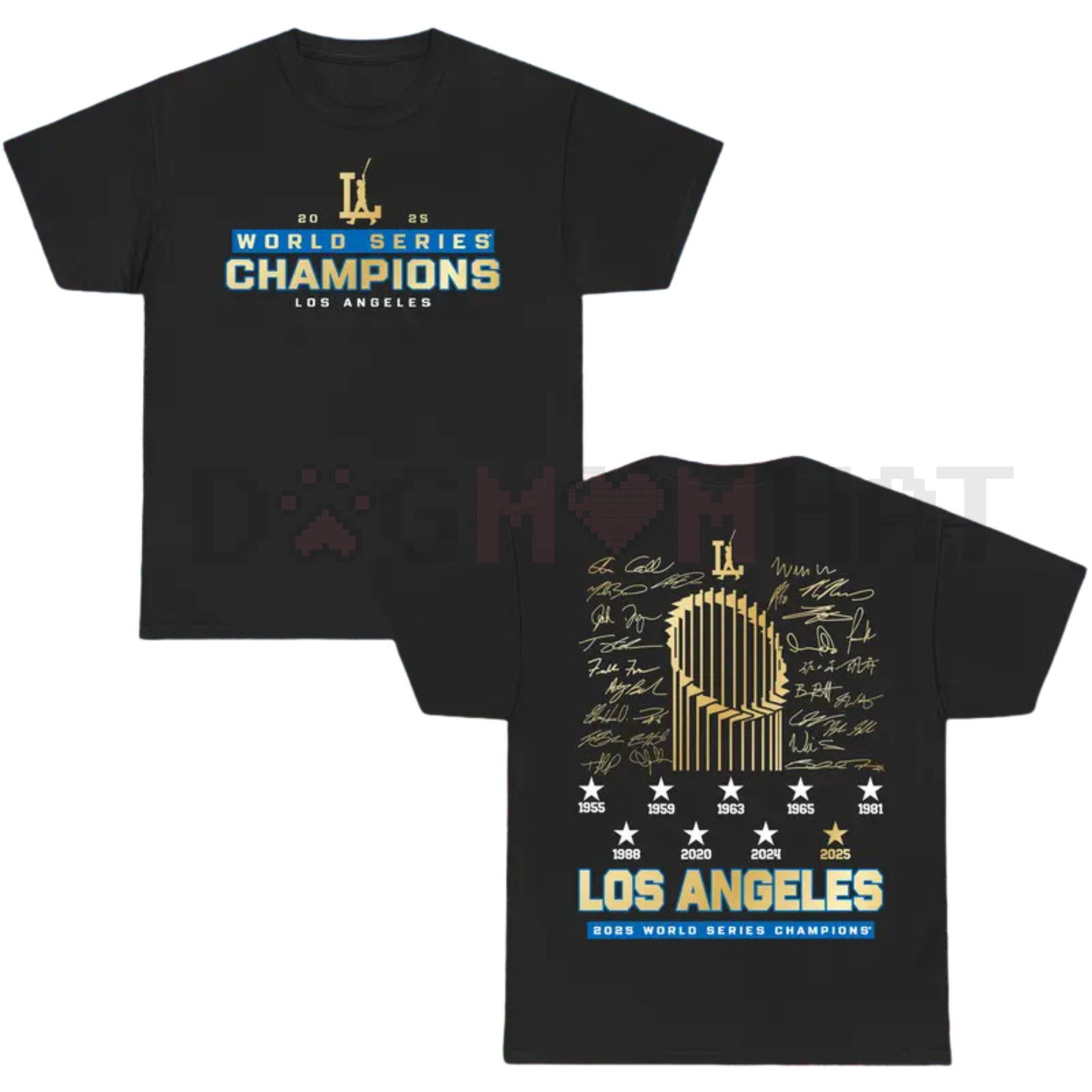 LA Fan Victory Graphic Two-Sided Tee – Unisex Los Angeles Champions Apparel