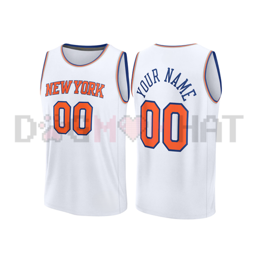 Customized New York Basketball Fan Jersey