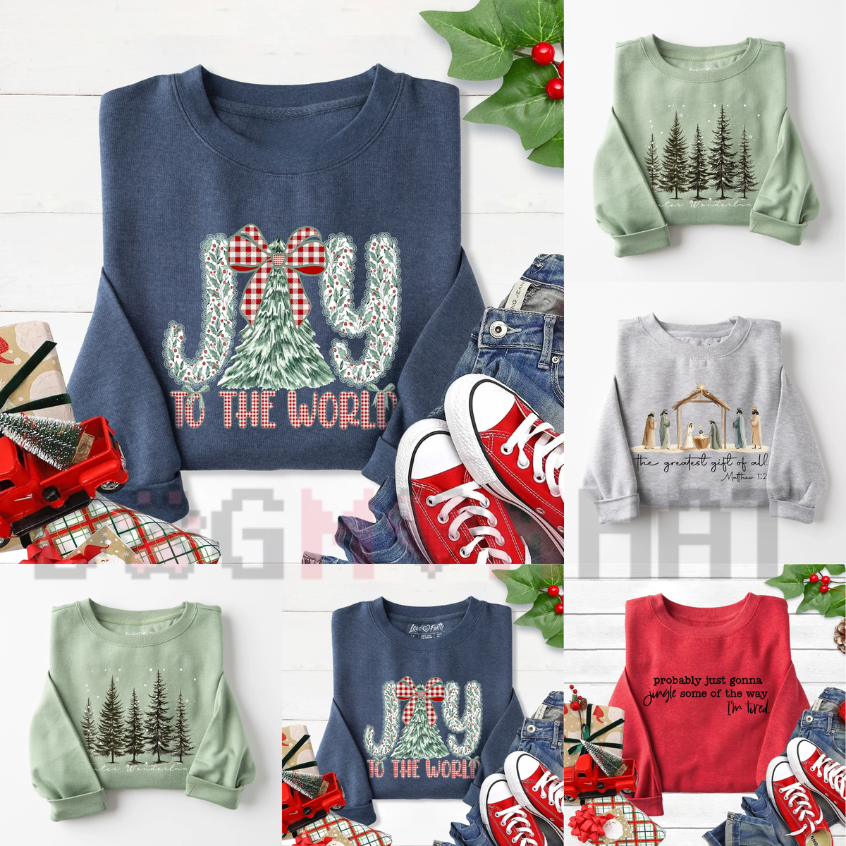 Love in Christmas – Festive Holiday Sweatshirt Womenswear