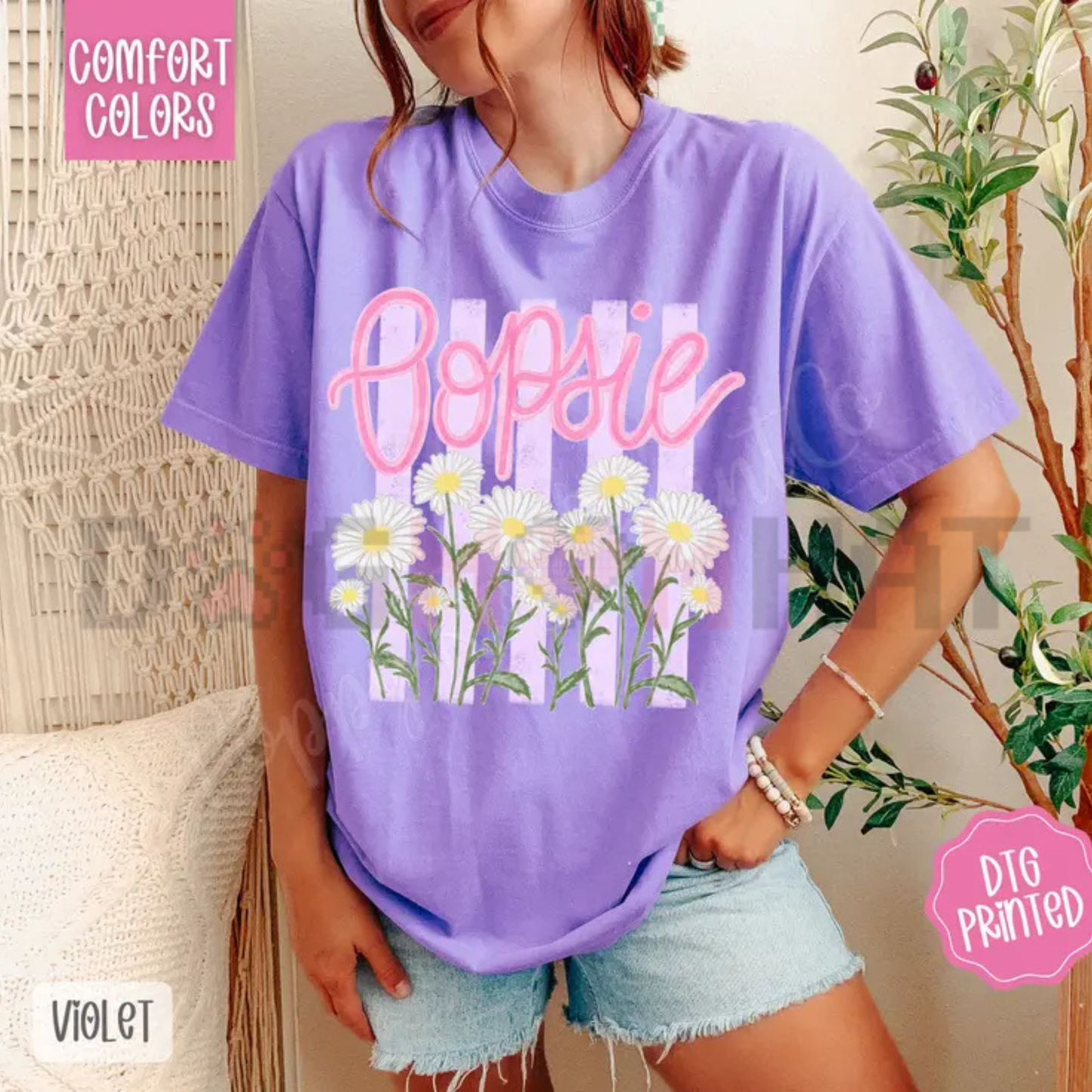 "Oopsie Daisy" Comfort Colors® Shirt