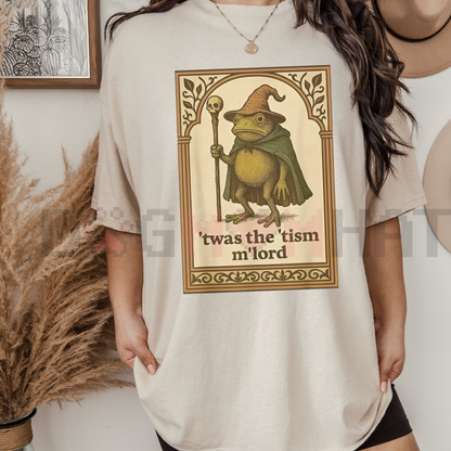 Wizard Frog Autism Consciousness T-Shirt