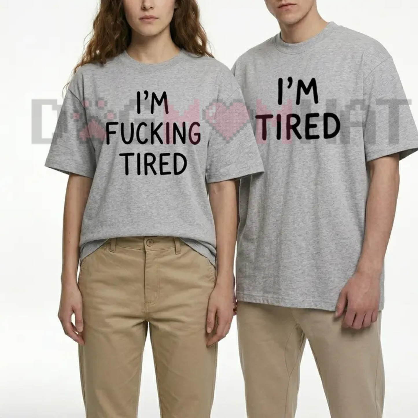 "I'm Awesome and I Love Squeezing Lemons" Graphic T-Shirt - Relaxed Fit Couple Streetwear Tee