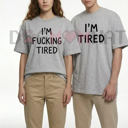 "I'm Awesome and I Love Squeezing Lemons" Graphic T-Shirt - Relaxed Fit Couple Streetwear Tee