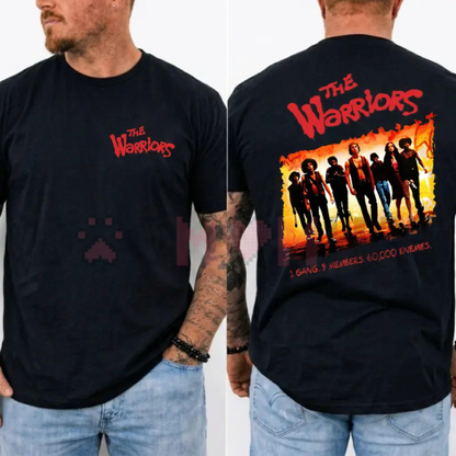 The Warriors (1979) Vintage Movie Graphic T-Shirt - Made in USA Retro 70s Streetwear Tee
