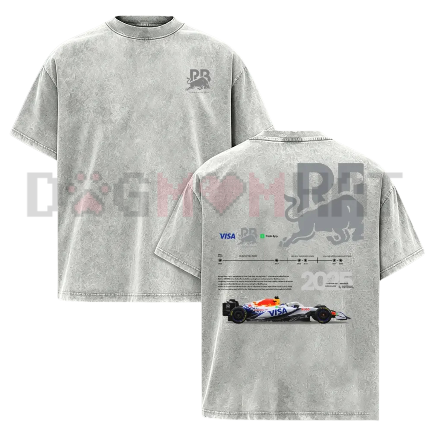 Nocturnal Grand Prix Speed Culture Tee - Vintage Washed Open Wheel Racing Shirt