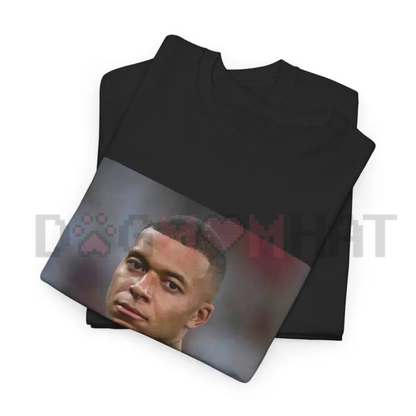 Dictator Mbappe Funny Graphic T-Shirt - Football Fan Satire Meme Tee