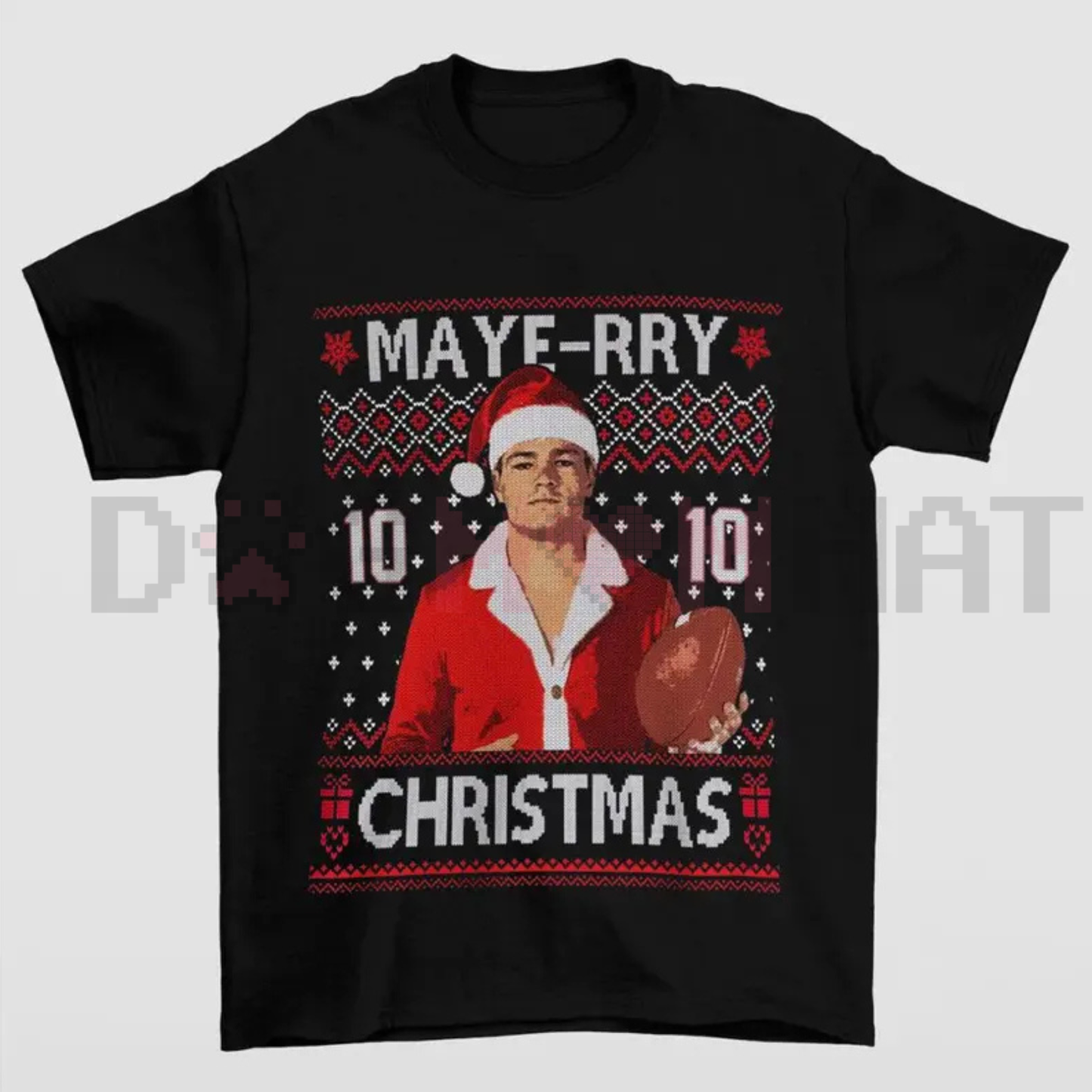 Drake Maye Christmas Sweater – Unisex Holiday Crewneck