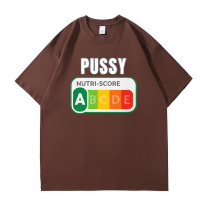 Parody Nutri-Score "P" and "A" T-Shirts – Funny Nutrition Grade Tees