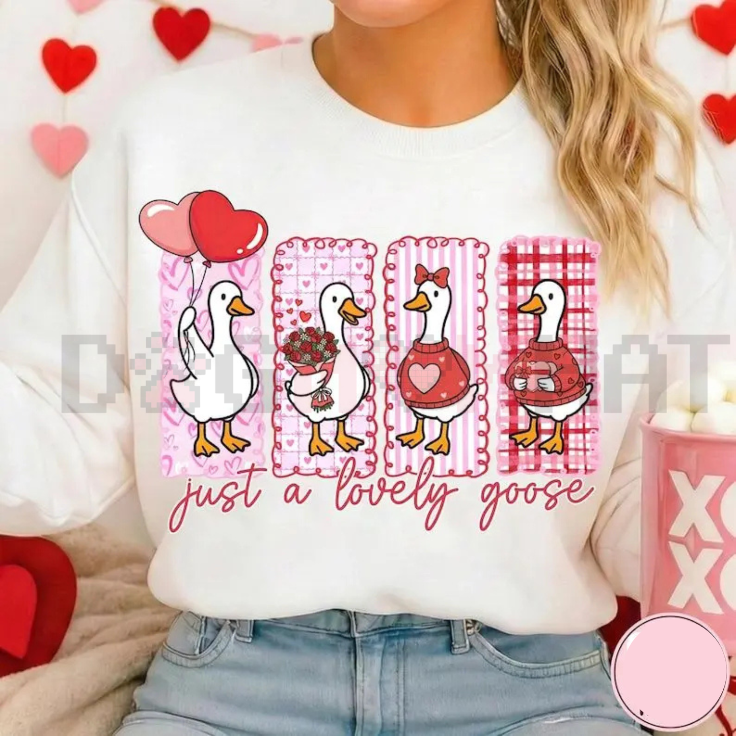 "Silly Goose" Valentine’s Sweatshirt