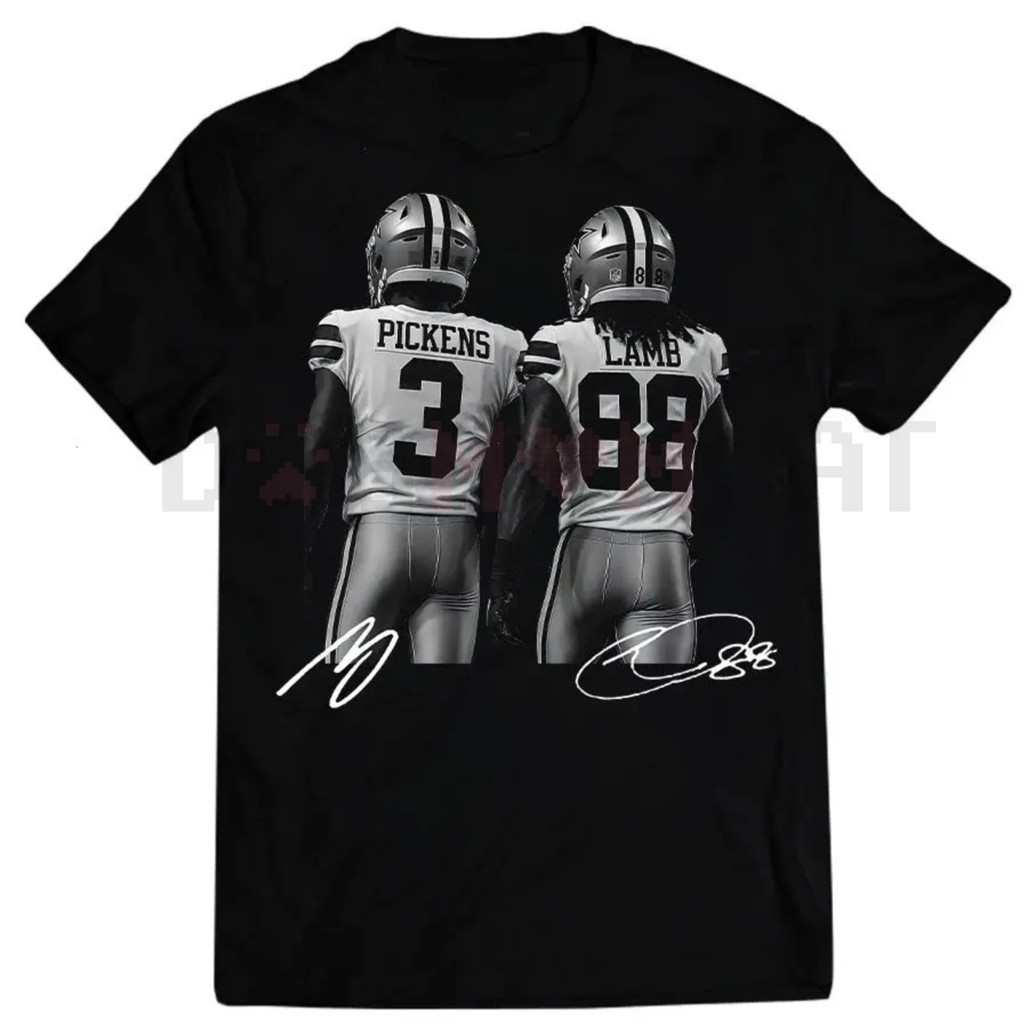 George Pickens & CeeDee Lamb Funny Graphic Tee – Unisex Casual Football Shirt