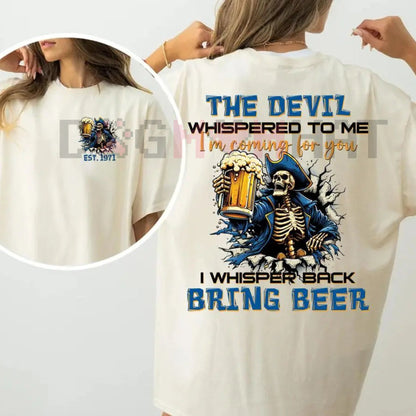 Generation X "The Devil I'm Coming For You" T-Shirt – Gen X Pride Rebel Attitude Gift