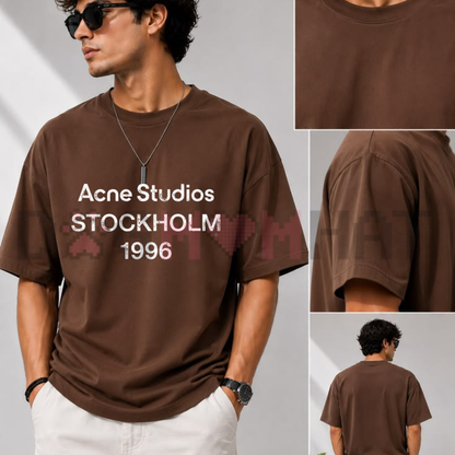 Acne Studios Stockholm 1996 Graphic T-Shirt - Premium Scandinavian Streetwear Tee