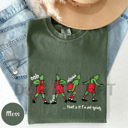 That's It I'm Not Going Funny Christmas Comfort Colors® T-Shirt
