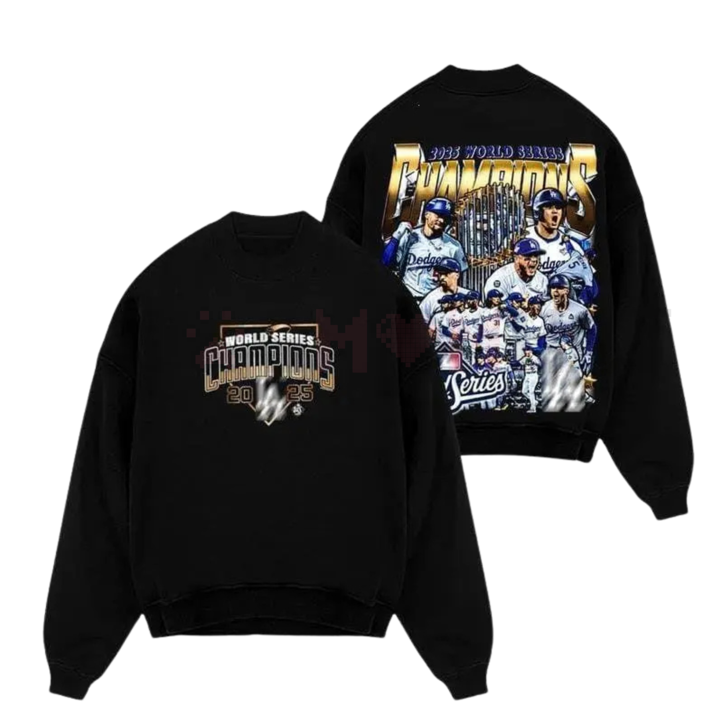 Dodgers World Series Champs 2025 Gear – Pantone 294 Dodgers Nation T-Shirt/Sweatshirt/Hoodie