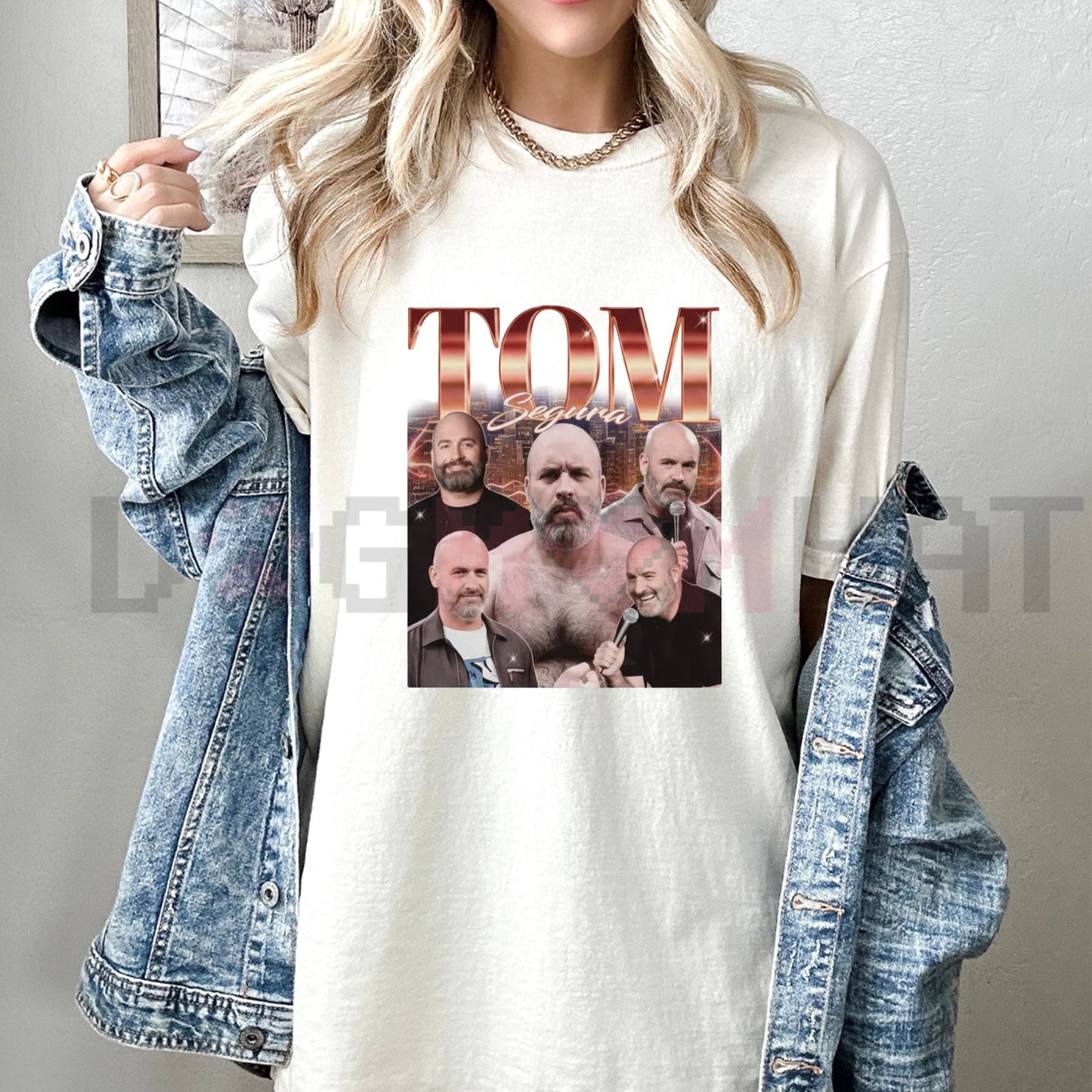 Retro TOM SEGURA Shirt – Vintage 90s Tom Segura Homage Tshirt Fan Tees