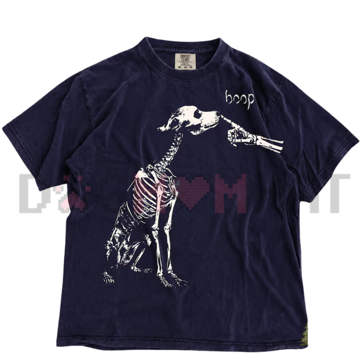 Funny Boop Dog Skeleton Halloween T-Shirt – Spooky Dog Lover Graphic Tee