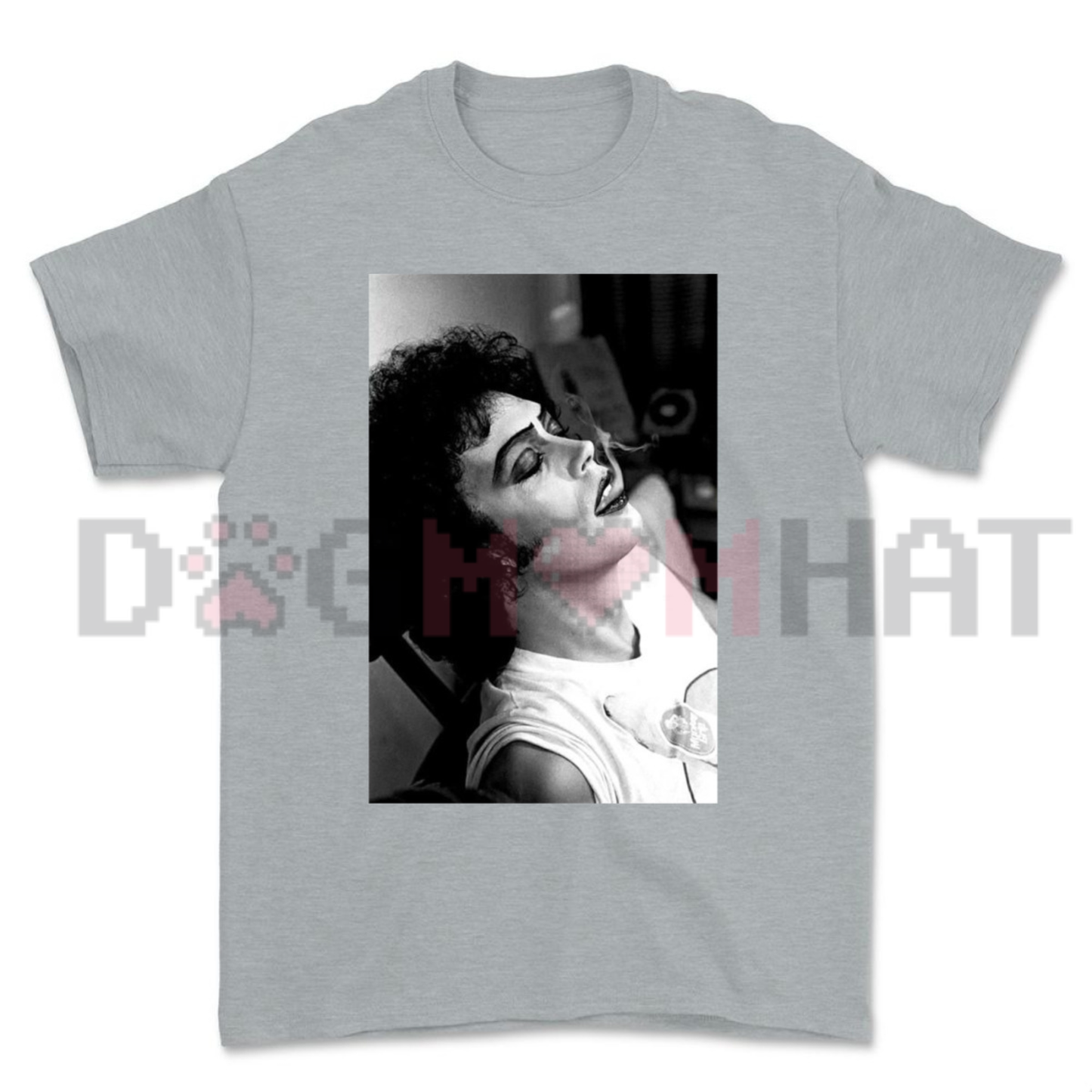 Vintage Tim Curry Smokes Retro Graphic T-Shirt - Iconic Actor BTS Homage Tee