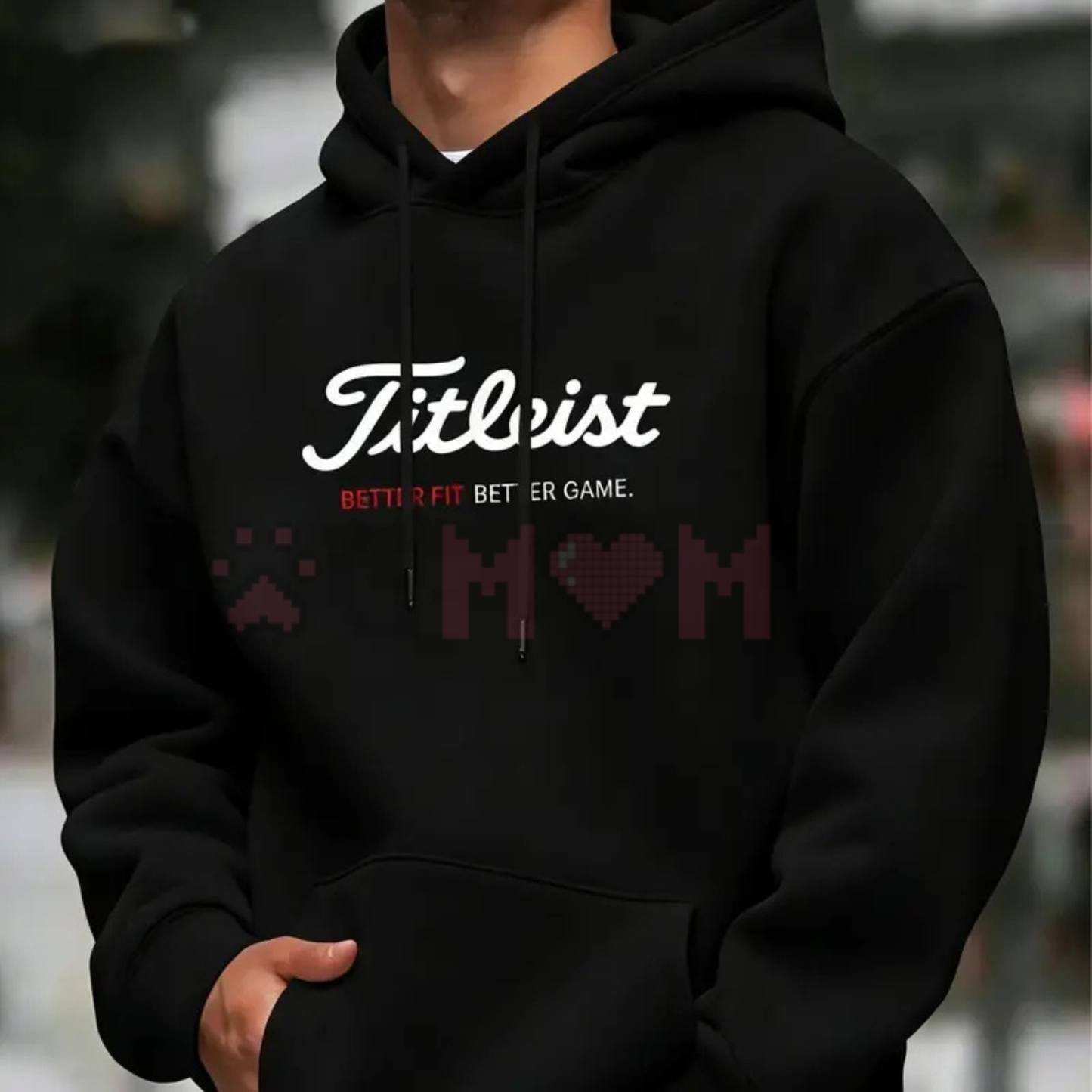 Unisex Hooded Golf Jumper – Performance Long Sleeve Slim Fit Mid-Layer, Casual Sporty Golf Hoodie