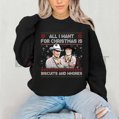 "Holy Shit Where's the Tylenol" Ugly Sweatshirt – Funny Christmas Vacation Quote Jumper