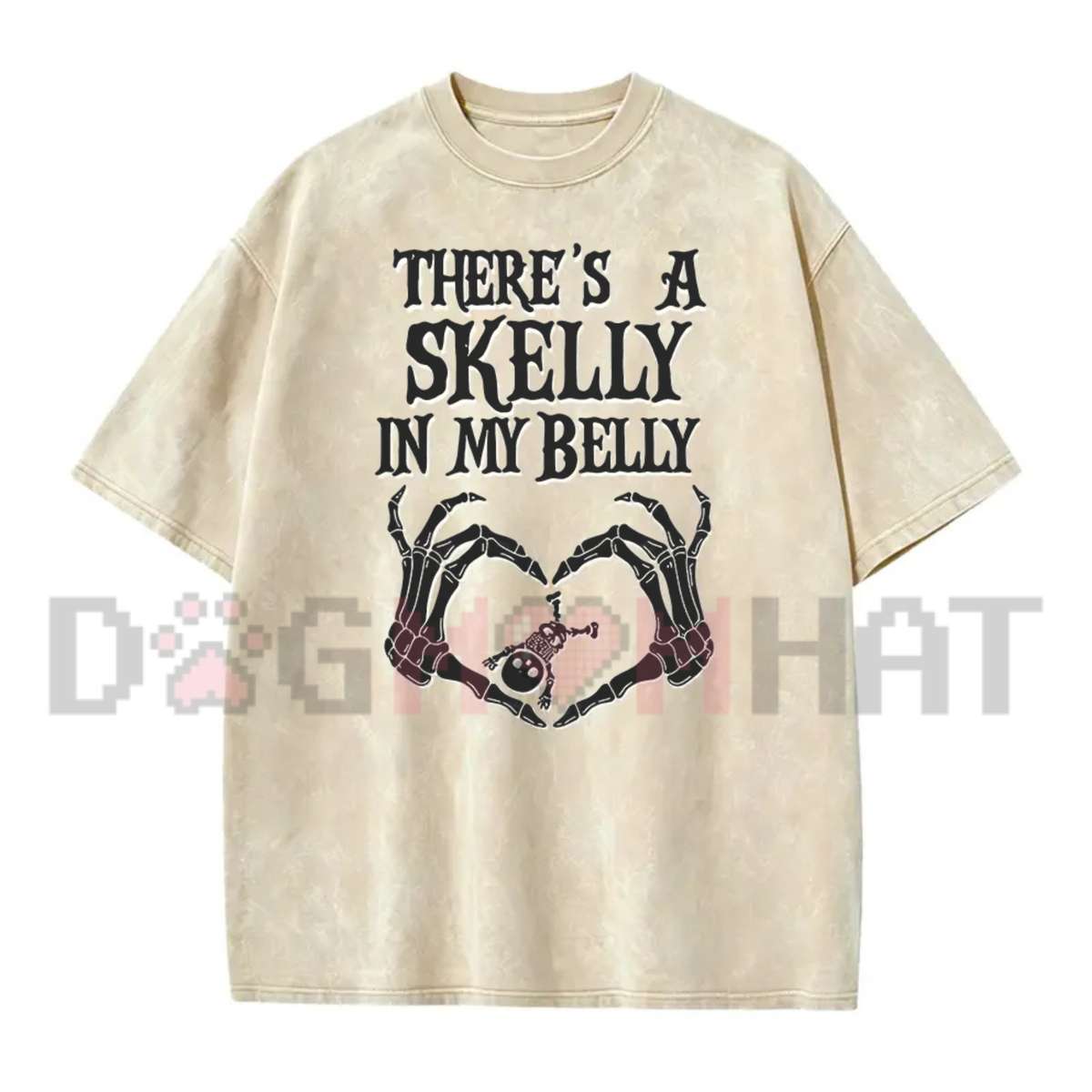 "Spooky Mama" Halloween Baby Announcement Graphic T-Shirt