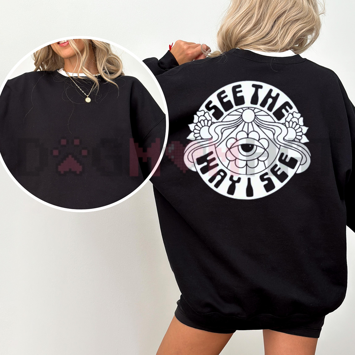 STWIS Logo Vintage Crewneck Sweatshirt