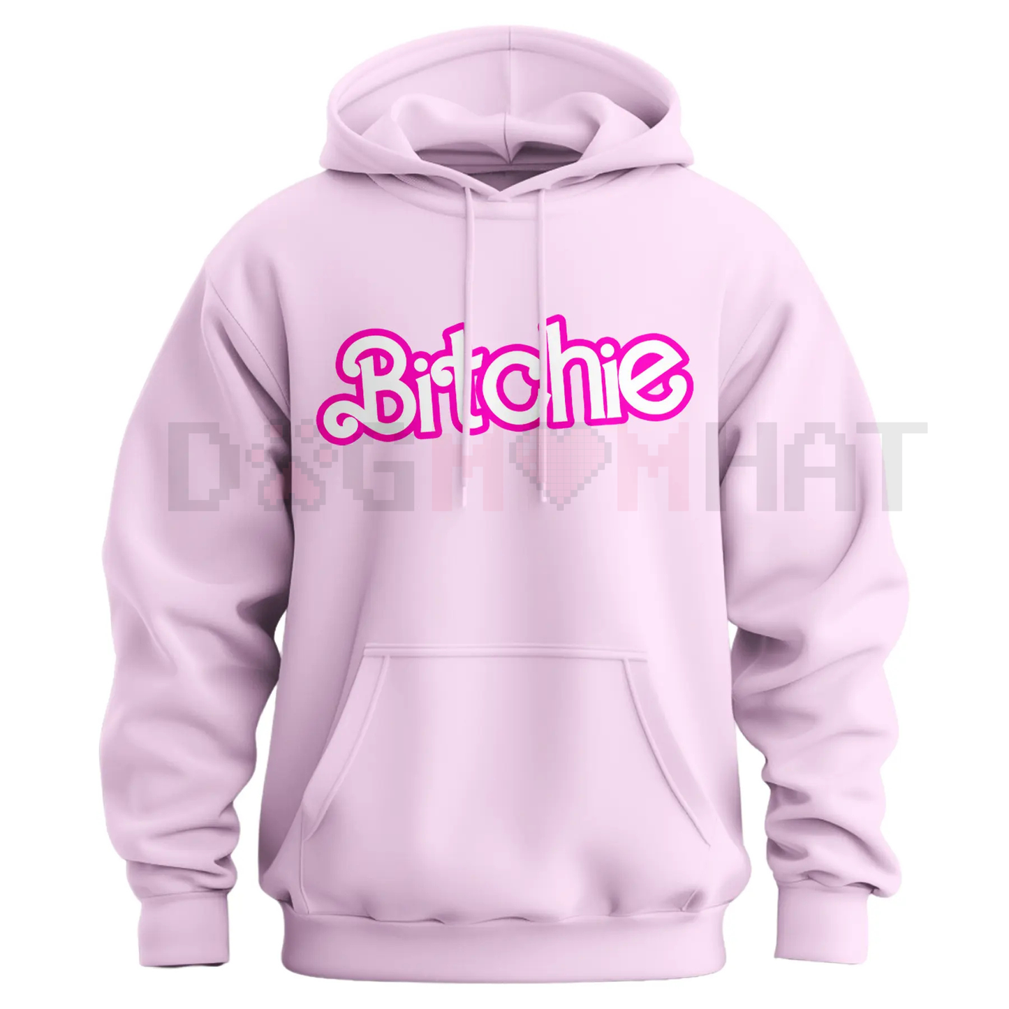 Minimalist "Bitchie" Slogan Crewneck – Unisex Comfort Pullover