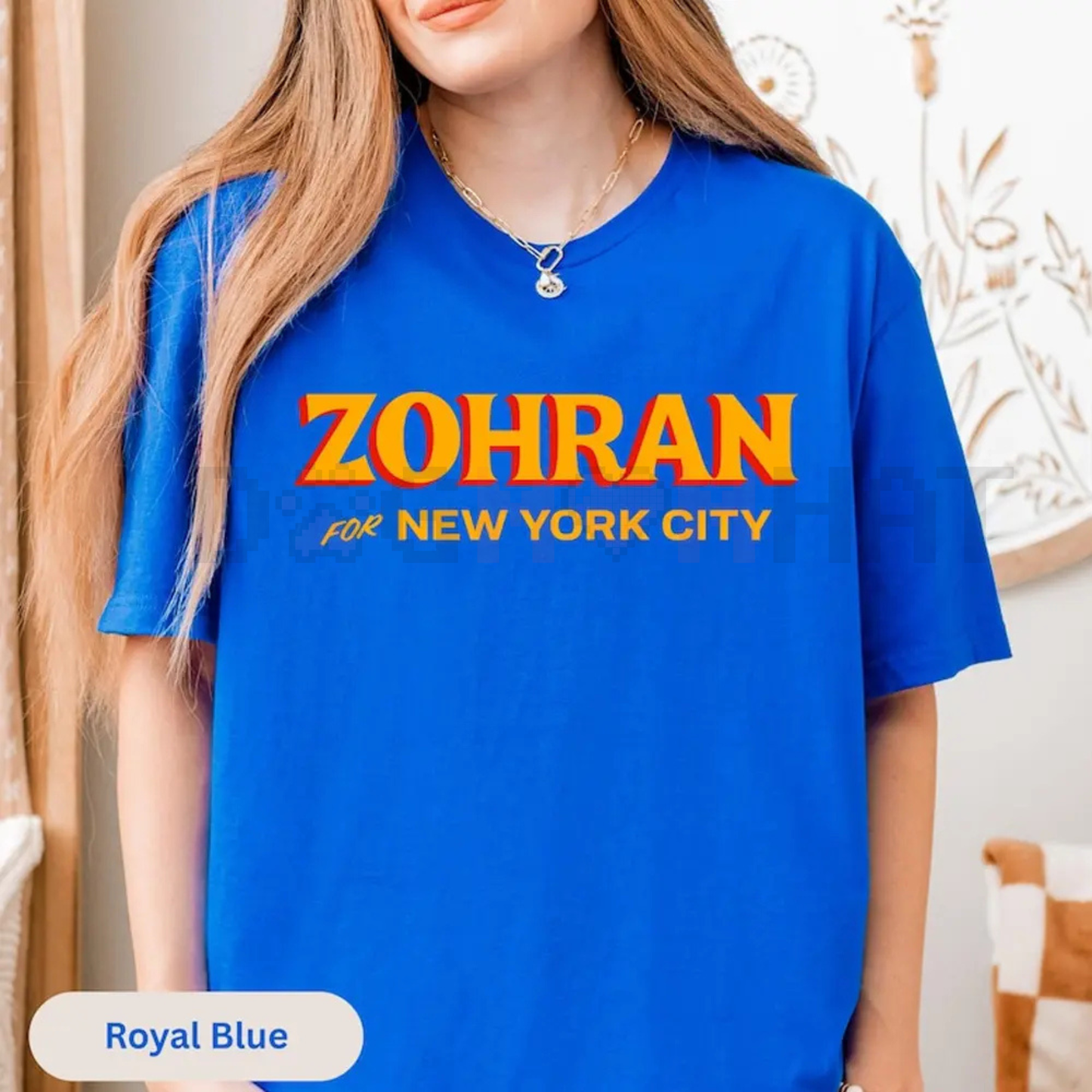 Zohran Mamdani 2025 NYC Campaign T-Shirt