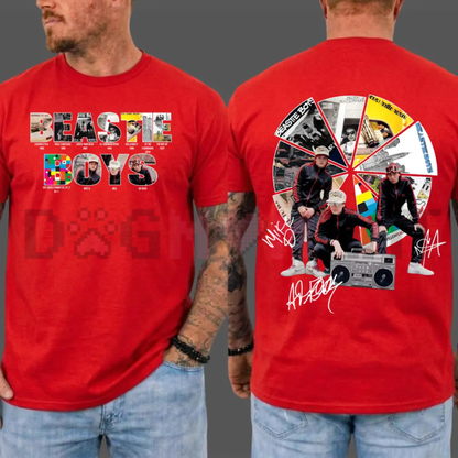 Retro Beastie Boys Hip Hop Album Graphic Tee - Vintage 90s Rap Band Soft Cotton Unisex Made In USA Streetwear T-Shirt