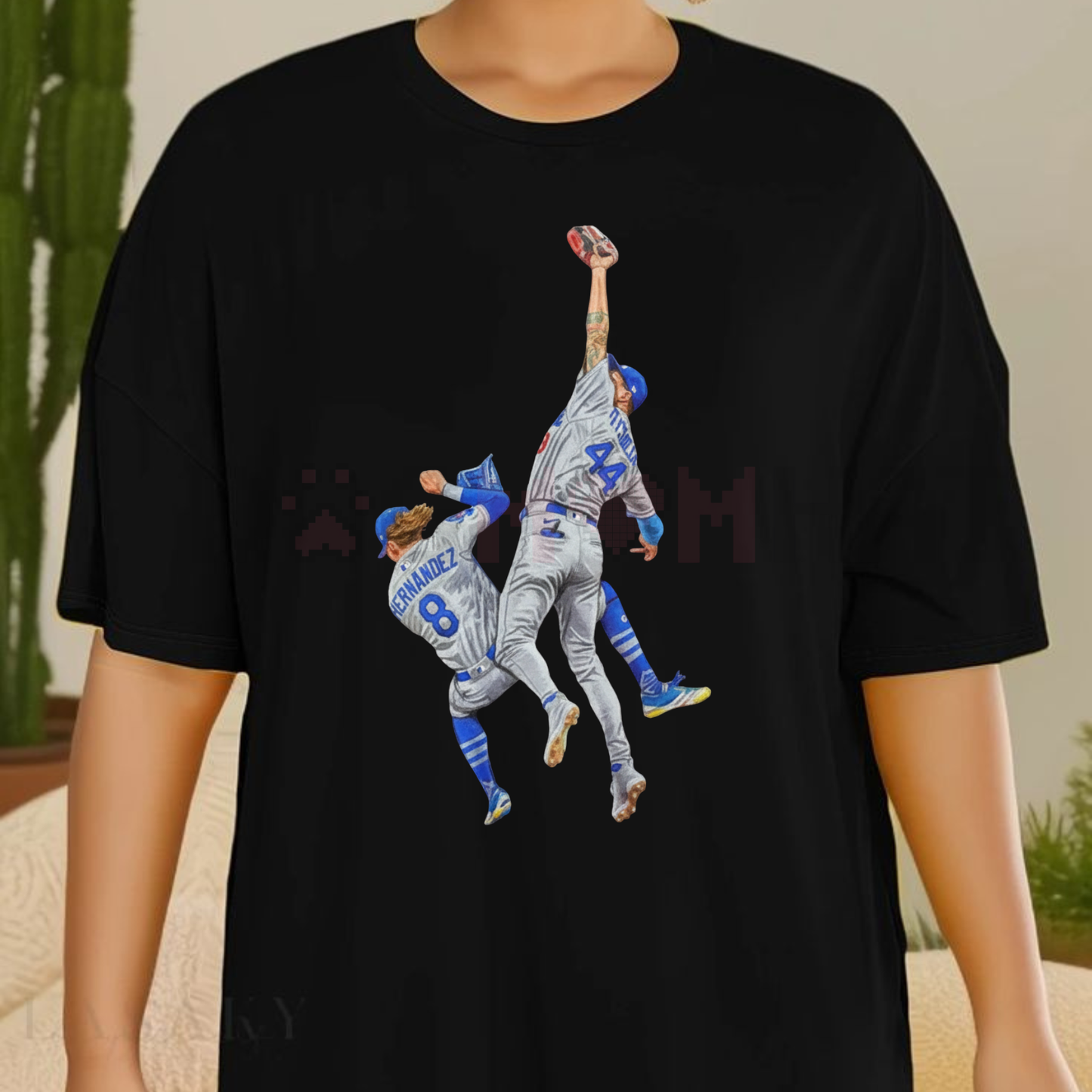 Vintage Baseball "The Catch" Graphic T-Shirt – Iconic Sports Fan Streetwear