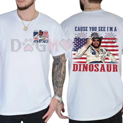 Dinosaur Bocephus Western Country Tee
