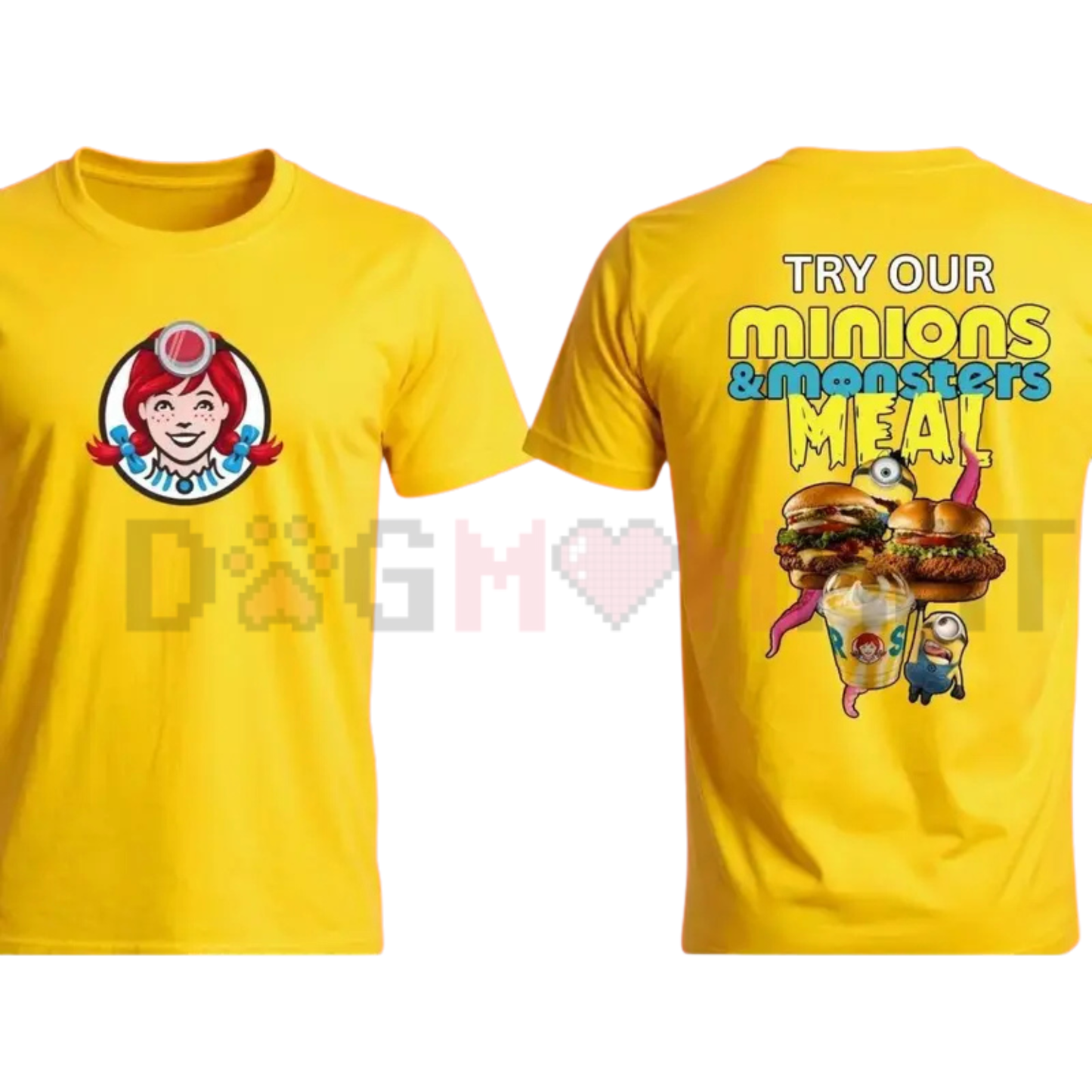 Wendy's Retro Promo "JLN" Graphic Tee