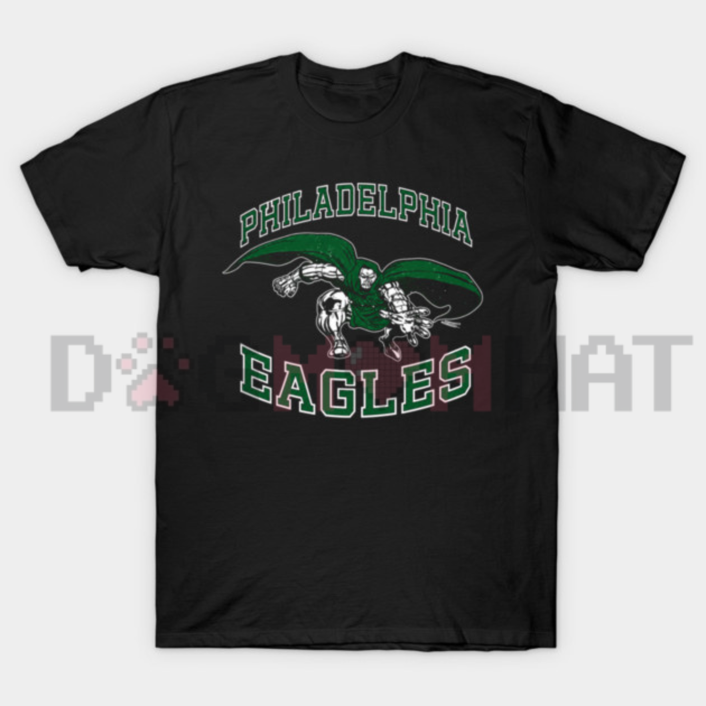 Official Philadelphia Eagles Doctor Doom 2026 T-Shirt - NFL Marvel Mashup Tee