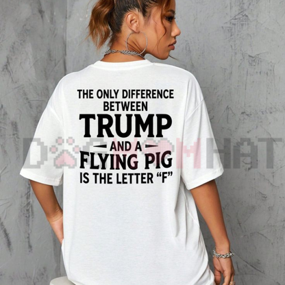 Funny Election Graphic T-Shirt - Humorous Political Quote Tee
