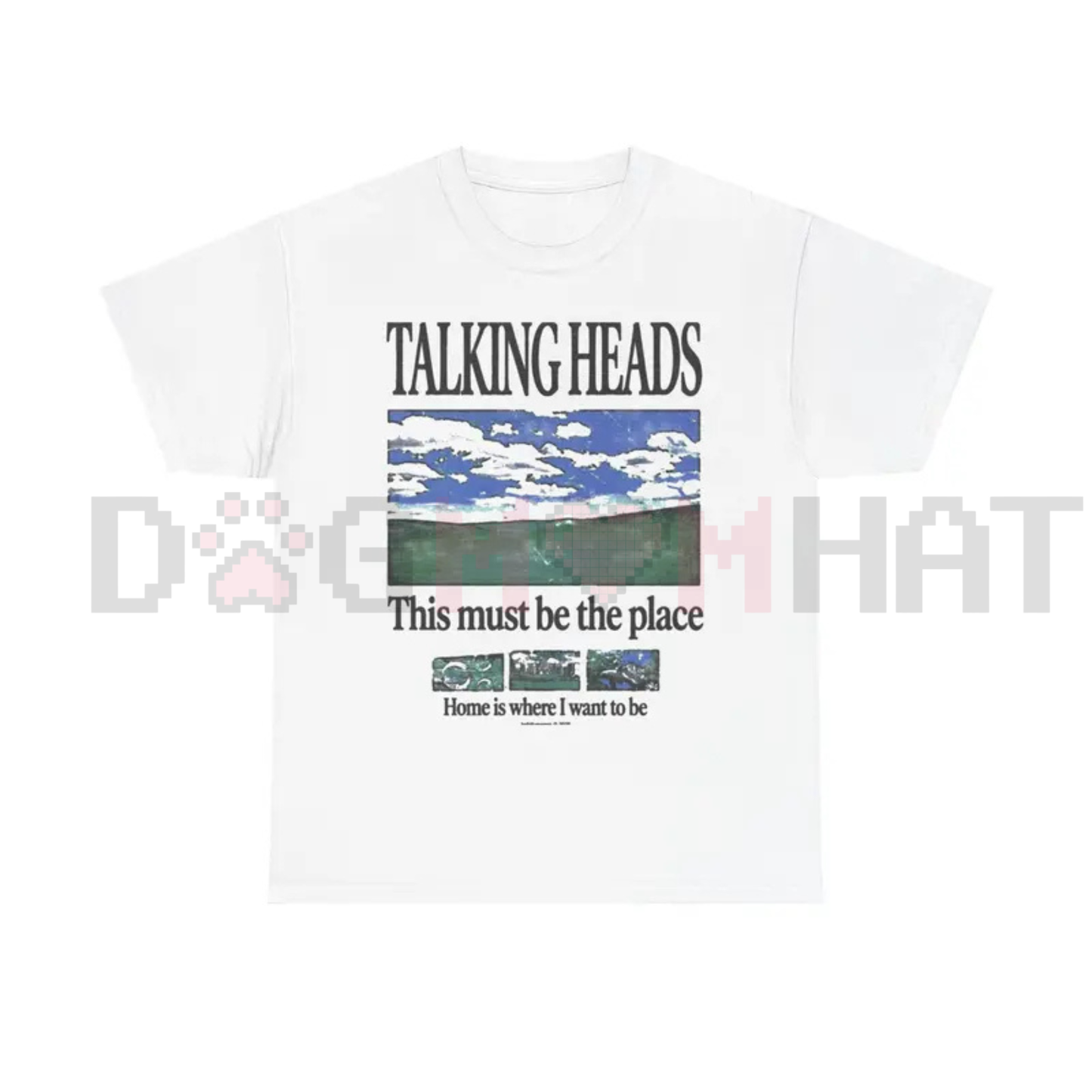 Talking Heads "This Must Be The Place" Lyric Tee