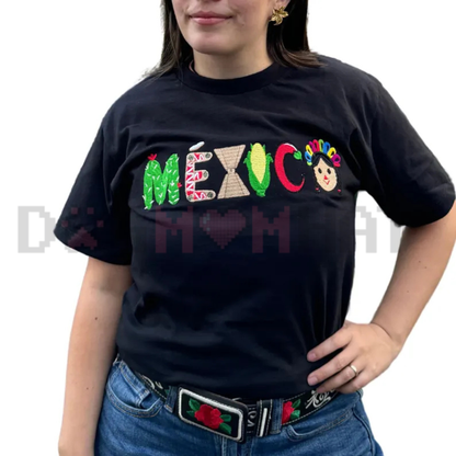 Classic Mexico Graphic Casual Tee