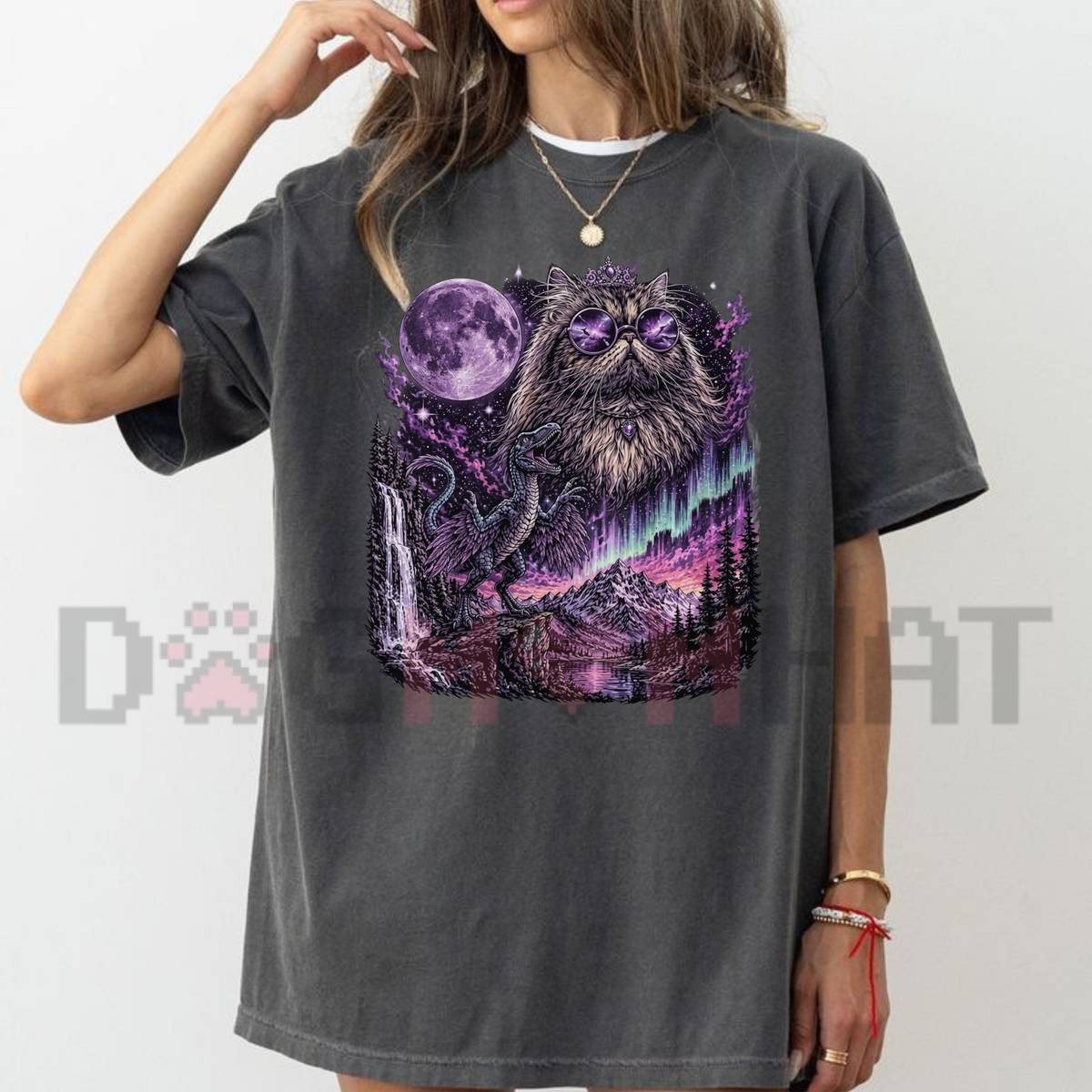 Princess Donut and Mongo Dungeon Crawler Carl Bookish Graphic T-Shirt