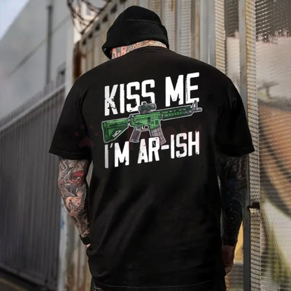 Funny 'Kiss Me I'm AR-ish' St. Patrick's Day Shirt