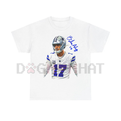 Brandon Aubrey T-Shirt – Unisex 100% Cotton Fan Tee, Football Kicker Apparel