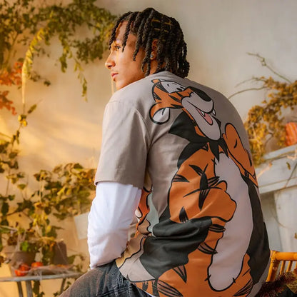 Disney Store Winnie the Pooh and Tigger Halloween Double-Sided T-Shirt for Adults - Exclusive