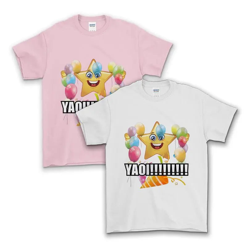 Pastel Yaoi T-Shirt – Soft Girl Aesthetic, Kawaii Charm, Drama, Gildan Heavy Cotton, Graphic Crew Neck